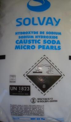 Soude caustique micro perle hydroxyde de sodium 98% sac de 25 kg